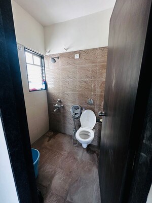Bathroom in 2.5 BHK Apartment at Sai Samarth Sarisha, Punawale – for Rent