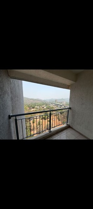 Balcony in 2 BHK Apartment at Godrej Emerald, Ghodbunder Road – for Rent
