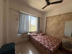 Bedroom in 2 BHK Apartment at Bhoomi Skylar, Ravet – for Rent