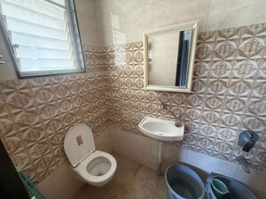 Bathroom in 2 BHK Apartment at Bhoomi Skylar, Ravet – for Rent