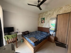 Bedroom in 2 BHK Apartment at Bhoomi Skylar, Ravet – for Rent