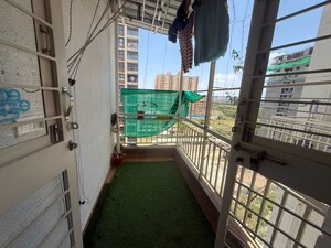 Balcony in 2 BHK Apartment at Bhoomi Skylar, Ravet – for Rent