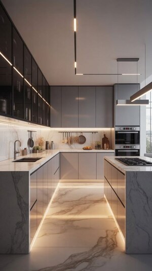 Kitchen in 2 BHK Villa at Bidadi – for Sale