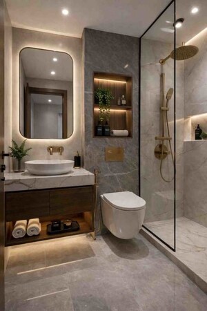Bathroom in 2 BHK Villa at Bidadi – for Sale