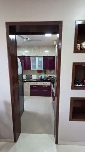 Kitchen in 1 BHK Apartment at Sheth Creators Vasant Oasis Lillium Bldg 16, Andheri East – for Rent