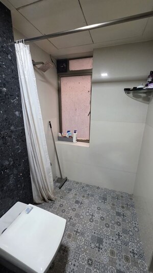 Bathroom in 1 BHK Apartment at Sheth Creators Vasant Oasis Lillium Bldg 16, Andheri East – for Rent