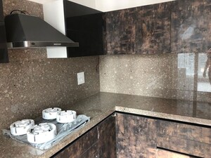 Kitchen in 3 BHK Apartment at Enpar Lotus 101 Worli Residences, Lower Parel – for Rent