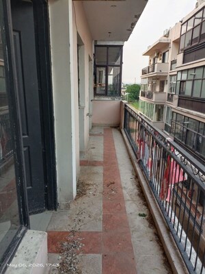 Balcony in 3 BHK Builder Floor at Manohar Singh Palm Residency, North Mullanpur – for Sale