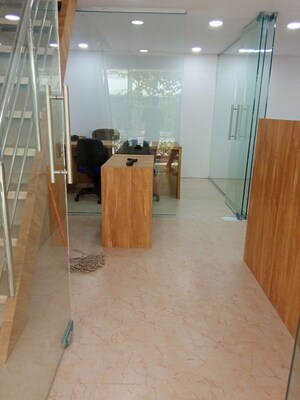Kitchen in  Office Space at Haware Fantasia, Vashi Sector 28 – for Rent