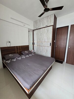 Bedroom in 1 BHK Apartment at Magarpatta City Heliconia, Hadapsar – for Rent