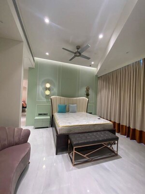 Bathroom in 3 BHK Apartment at Enpar Lotus 101 Worli Residences, Lower Parel – for Rent