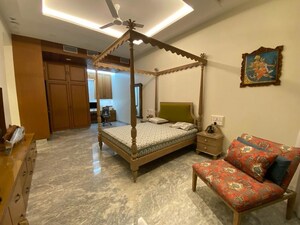 Living Room in 3 BHK Apartment at Enpar Lotus 101 Worli Residences, Lower Parel – for Rent