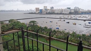 Balcony in 2 BHK Apartment at Cuffe Parade – for Rent