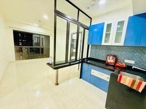 Kitchen in 1 BHK Apartment at Lodha Crown Quality Homes, Majiwada – for Rent