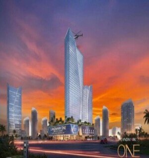  Shop – Exterior View View at Landmark One, Sector 67 - for Sale