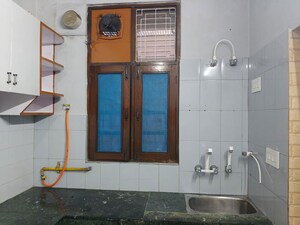 Bathroom in 2 BHK Independent House at Rajat Vihar – for Rent