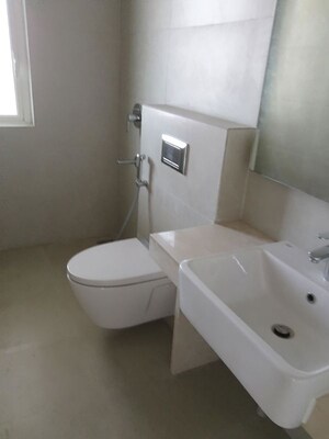 Bathroom in 3 BHK Apartment at Lower Parel – for Rent