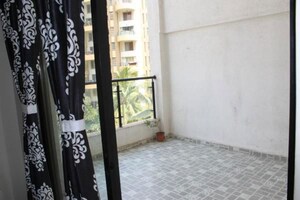 Balcony in 3 BHK Apartment at Platinum 9 World Tower, Wakad – for Rent