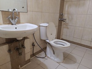 Bathroom in 2 BHK Apartment at Mahindra Aura, Sector 110a – for Rent