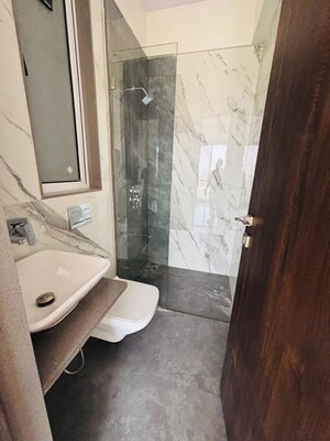 Bathroom in 2 BHK Apartment at Kabra Garnet, Malad West – for Rent