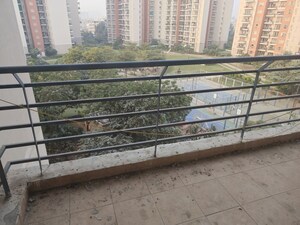 Balcony in 3 BHK Apartment at Mahindra Aura, Sector 110a – for Rent
