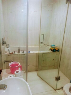Bathroom in 2 BHK Apartment at Lodha New Cuffe Parade, Wadala – for Rent