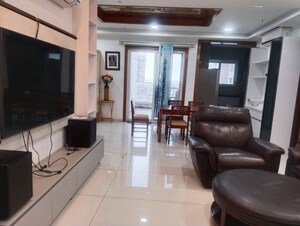 Living Room in 3 BHK Apartment at Jayabheri The Summit, Narsingi – for Rent