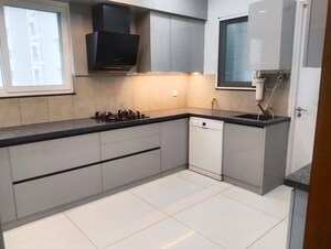 Kitchen in 3 BHK Apartment at Jayabheri The Summit, Narsingi – for Rent