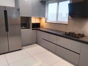Kitchen in 3 BHK Apartment at Jayabheri The Summit, Narsingi – for Rent