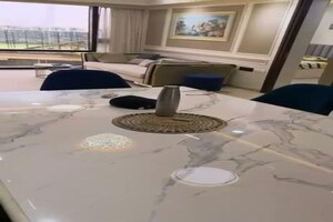 Living Room in 4 BHK Apartment at Lodha Marquise, Worli – for Rent
