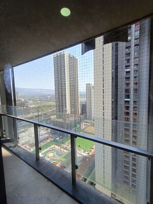 Balcony in 1 BHK Apartment at Lodha New Cuffe Parade, Wadala – for Rent