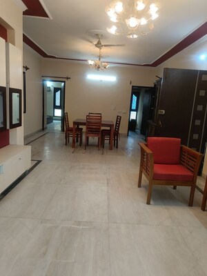 Living Room in 3 BHK Builder Floor at SS Southend Elite, Sector 49 – for Rent