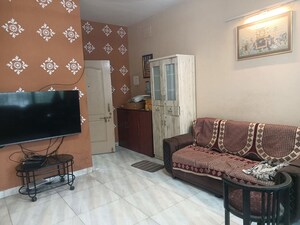 Living Room in 2 BHK Apartment at Baner – for Rent