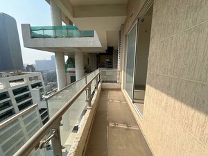 Balcony in 3 BHK Apartment at Lower Parel – for Rent