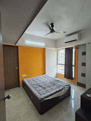 Bedroom in 2 BHK Apartment at Lodha Amara, Kolshet Road – for Rent