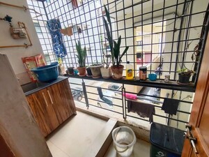 Balcony in 2 BHK Apartment at PNR Vasudhaa Raja Gruha, Hsr Layout – for Rent