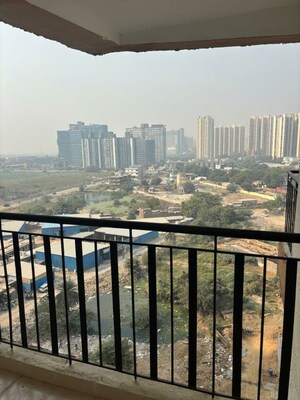 Balcony in 2 BHK Apartment at Amrapali Centurian Park, Tech Zone 4 Greater Noida – for Rent