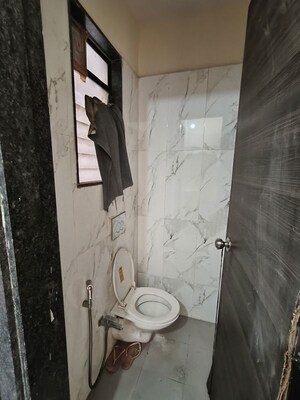 Bathroom in 1 BHK Apartment at Dosti Desire, Brahmand – for Rent