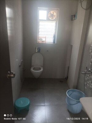 Bathroom in 2 BHK Apartment at Kohinoor Nano Homes, Ravet – for Rent