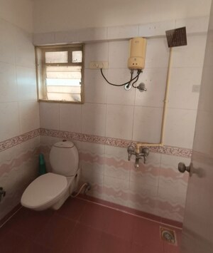 Bathroom in 1 BHK Apartment at Ajmera Bhakti Park Sector I and II, Bhakti Park – for Rent