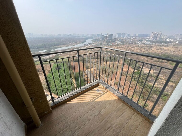 Balcony, godrej-park-ridge 3 Bedroom 1000 Sq.Ft. Apartment In Manjari Pune 10357904