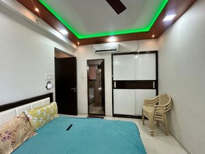 Bedroom in 2 BHK Apartment at Puranik Rumah Bali, Ghodbunder Road – for Rent