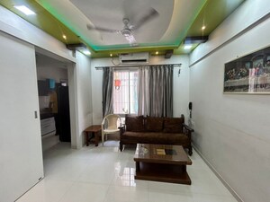 Living Room in 2 BHK Apartment at Puranik Rumah Bali, Ghodbunder Road – for Rent