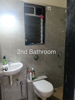 Bathroom in 2.5 BHK Apartment at Rohinton Guruprasad Divine Residency, Chembur – for Rent
