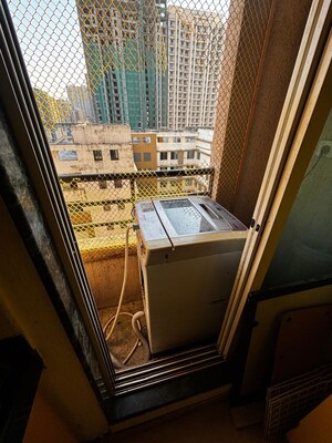 Balcony in 2 BHK Apartment at Coral Heights, Kavesar – for Rent