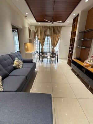 Building Lobby in 2 BHK Apartment at Sobha Dream Gardens, Thanisandra Main Road – for Rent