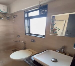 Bathroom in 1 BHK Apartment at Dadar East – for Rent