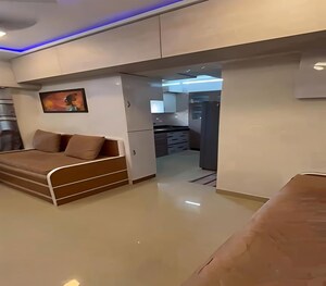 Living Room in 1 BHK Apartment at Dadar East – for Rent