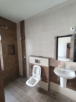 Bathroom in 3 BHK Apartment at DSR RR Avenues, Yelahanka – for Rent
