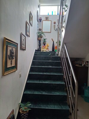 Staircase in 3 BHK Villa at Vajram Orchid, Yelahanka – for Rent